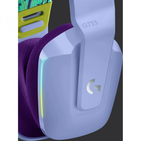 Игровая гарнитура Logitech G733 RGB Lightspeed Wireless, сиреневый в Волгограде
