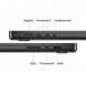 Ноутбук Apple MacBook Pro 16 2026 MGEA4 (M5 Pro 20-Core GPU, 24/1TB), Черный космос/Space Black в Волгограде