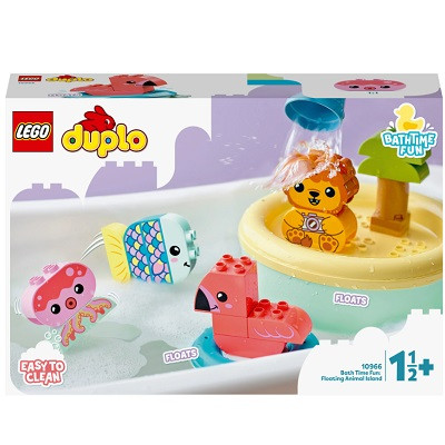 Конструктор LEGO DUPLO Creative Play 10966 Приключения в ванной: плавучий остров для зверей в Волгограде