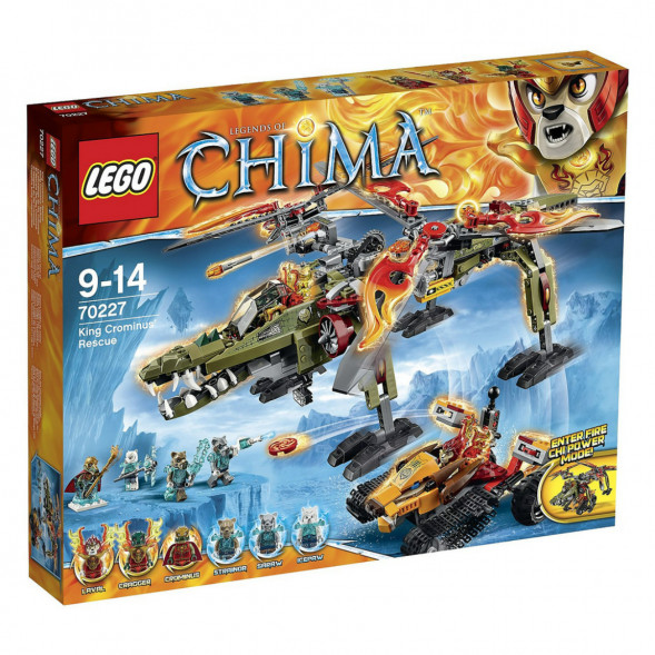Конструктор LEGO Legends of Chima 70227 Спасение короля Кроми в Волгограде