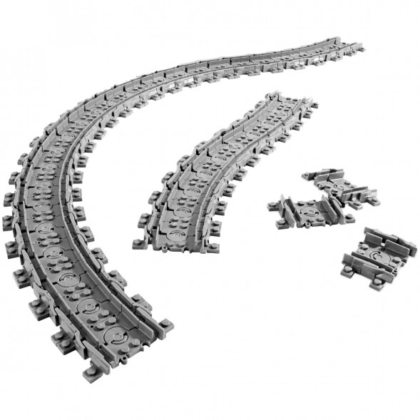 Конструктор LEGO City 8867 Гибкие рельсы в Волгограде