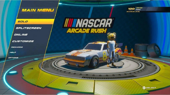 Игра NASCAR Arcade Rush [PS5, английская версия] в Волгограде