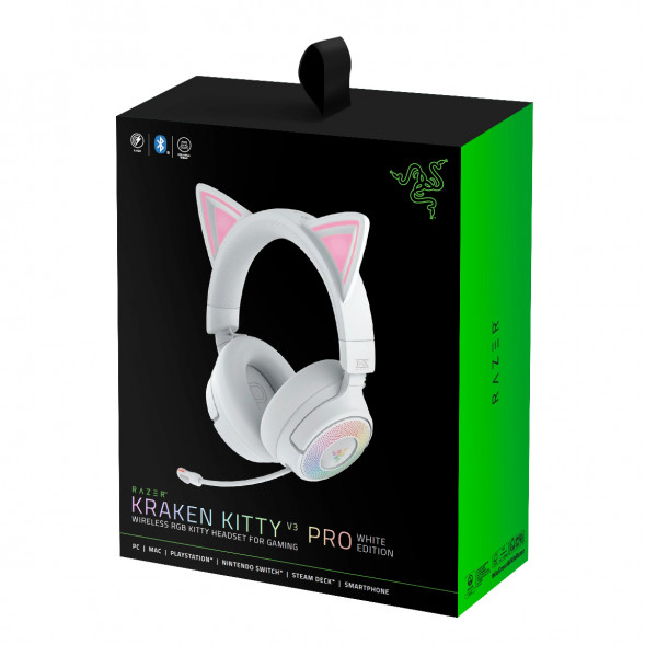 Наушники Razer Kraken Kitty V3 Pro Белый 2025 в Волгограде