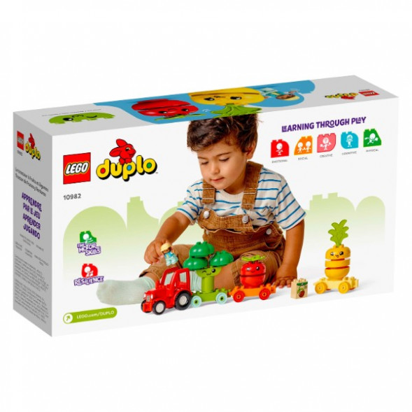 Конструктор LEGO DUPLO 10982 Трактор для перевозки овощей и фруктов в Волгограде