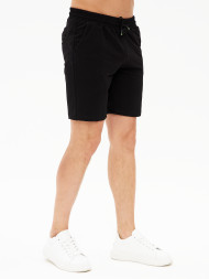 Шорты мужские трикотажные, черный, XXL