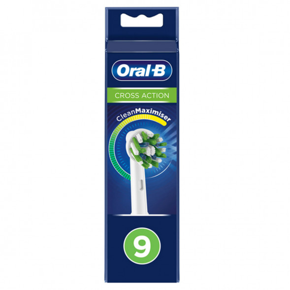 Насадки на зубные щетки Oral-B Cross Action, 9 шт. в Волгограде