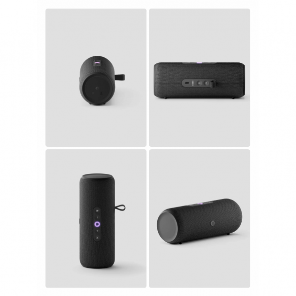 Умная портативная колонка Яндекс Станция Стрит с Алисой, черный в Волгограде