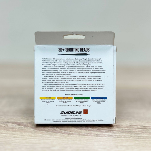 Рыболовная леска Guideline Power Taper 3D+ #37781 9/10 DH, Blue в Волгограде