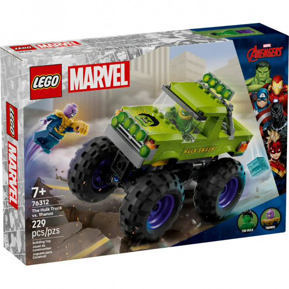 Конструктор LEGO Super Heroes 76312 Халк на внедорожнике против Таноса в Волгограде