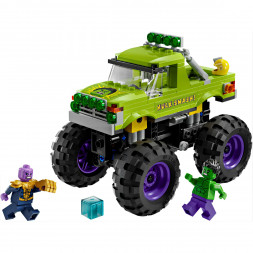 Конструктор LEGO Super Heroes 76312 Халк на внедорожнике против Таноса