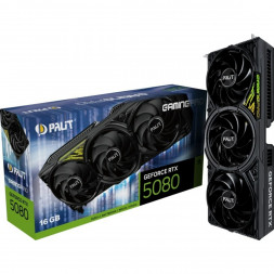 Видеокарта NVIDIA GeForce RTX 5080 Palit GamingPro V1 16GB (NE75080019T2-GB2031Y)