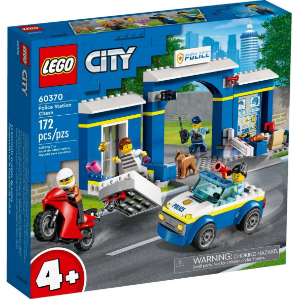 Конструктор LEGO City 60370 Побег из полицейского участка в Волгограде