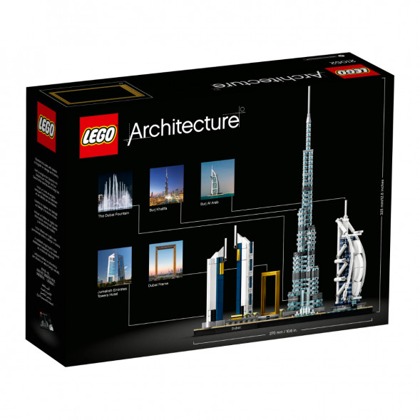 Конструктор LEGO Architecture 21052 Дубай в Волгограде