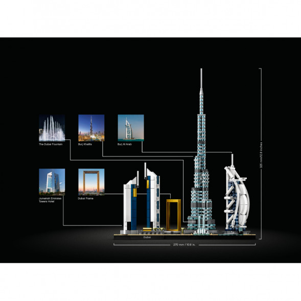 Конструктор LEGO Architecture 21052 Дубай в Волгограде
