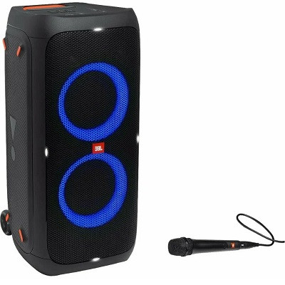 Портативная акустика JBL Partybox 310 + микрофон, 240 Вт, black в Волгограде