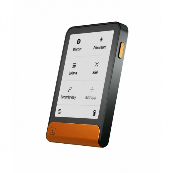 Аппаратный криптокошелек Ledger Flex, оранжевый в Волгограде