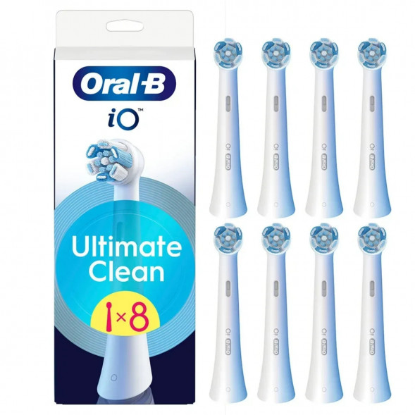 Сменные насадки Oral-B iO Series Ultimate Clean 360, 8 шт., белый в Волгограде
