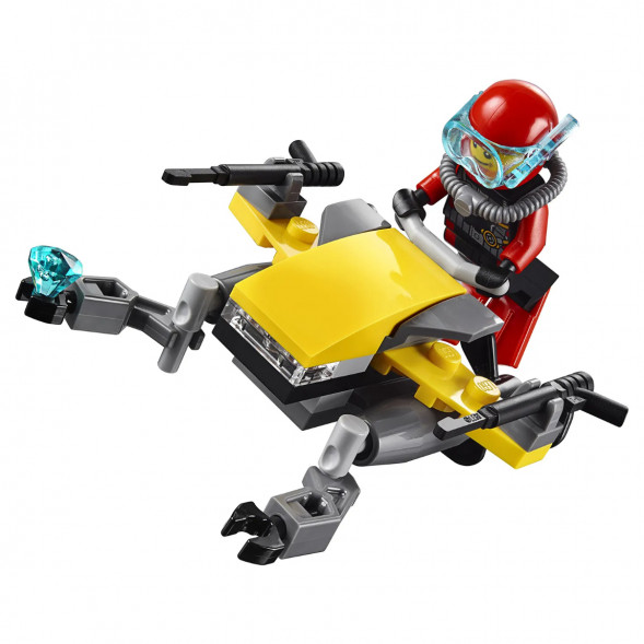 Конструктор LEGO City Deep Sea Explorers 60090 Глубоководный скутер в Волгограде