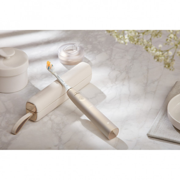 Электрическая звуковая зубная щетка Philips Sonicare 9900 Prestige HX9992/11, Champagne Gold в Волгограде