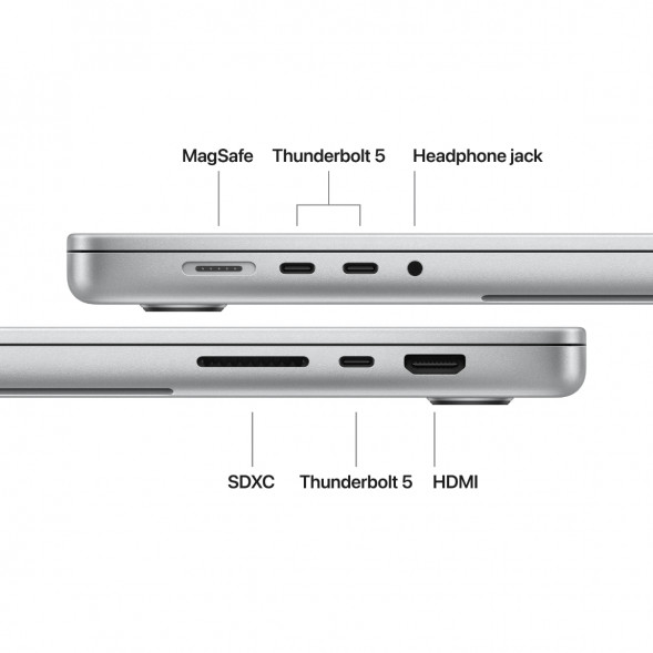 Ноутбук Apple MacBook Pro 16 2026 MGE74 (M5 Max 32-Core GPU, 36/2TB), Серебристый/Silver в Волгограде