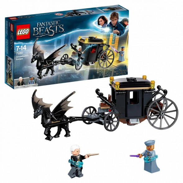 Конструктор LEGO Harry Potter 75951 Побег Грин-де-Вальда в Волгограде