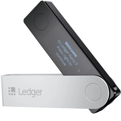 Аппаратный криптокошелек Ledger Nano X , черный в Волгограде