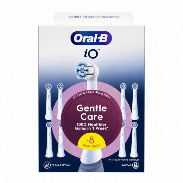 Сменные насадки Oral-B iO Gentle Care, 8 штук в Волгограде