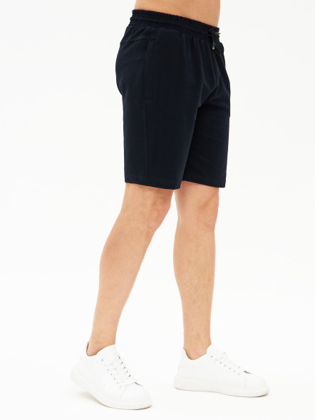 Шорты мужские трикотажные, синий, L в Волгограде