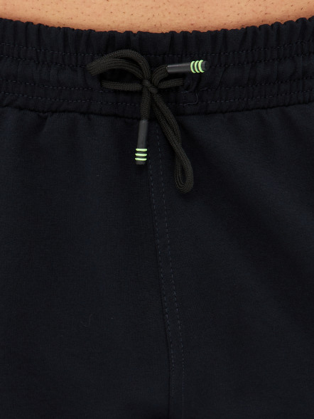 Шорты мужские трикотажные, синий, L в Волгограде