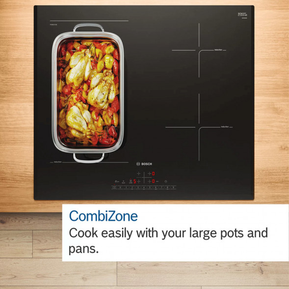 Индукционная варочная панель Bosch PVQ631HC1E, чёрный в Волгограде