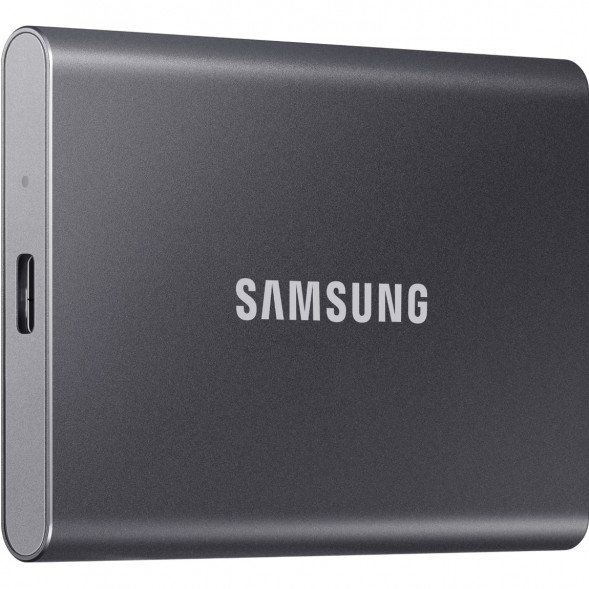 1 ТБ Внешний SSD Samsung T7, USB 3.2 Gen 2 Type-C, серый в Волгограде