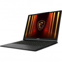 Ноутбук MSI Stealth A16 AI+ A3HWHG-239XRU (16", OLED, AMD Ryzen AI 9 365 2ГГц, 10 ядер, 32ГБ LPDDR5x, 1ТБ SSD, NVIDIA GeForce RTX 5070 Ti, без ОС), черный