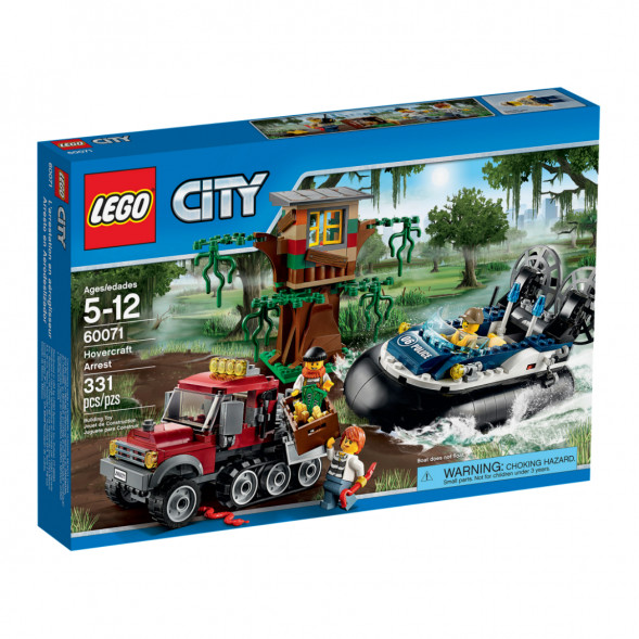 Конструктор LEGO City 60071 Полицейский корабль на воздушной подушке в Волгограде