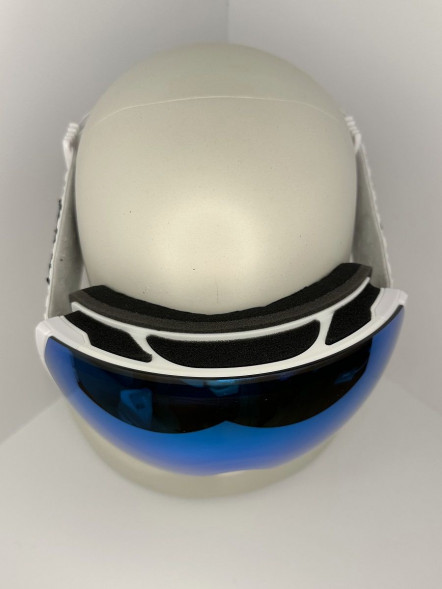 Горнолыжные очки для сноуборда Copozz (голубой, белый) в Волгограде