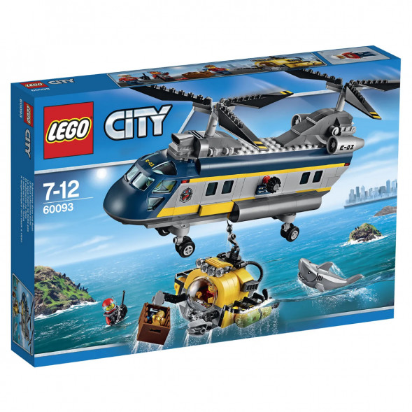 Конструктор LEGO City Deep Sea Explorers 60093 Вертолет исследователей моря в Волгограде