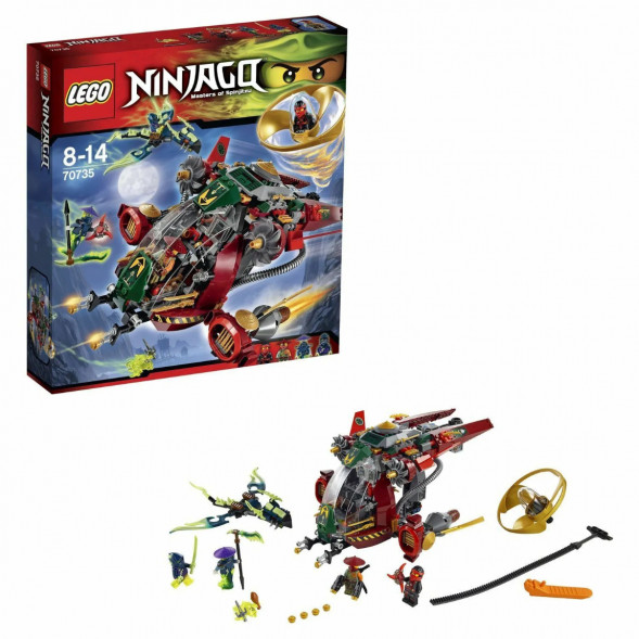 Конструктор LEGO Ninjago 70735 Корабль R.E.X Ронана в Волгограде