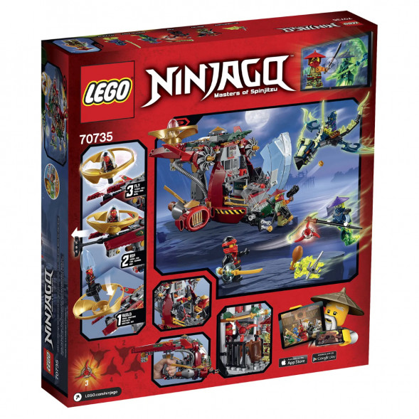 Конструктор LEGO Ninjago 70735 Корабль R.E.X Ронана в Волгограде