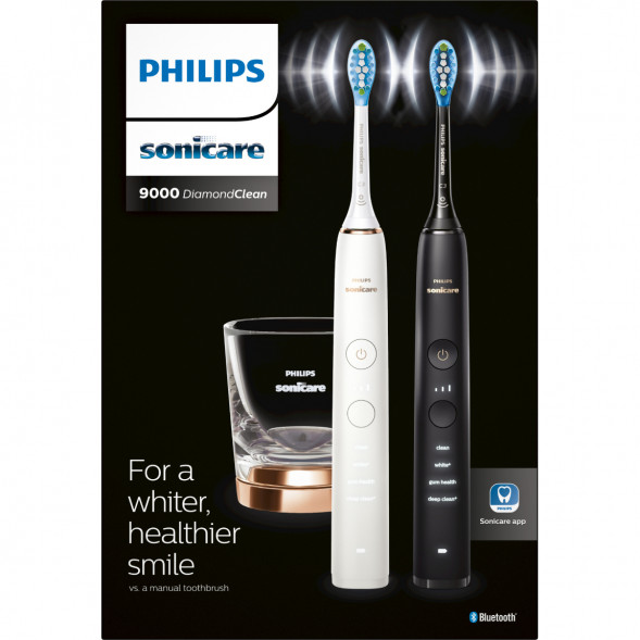 Набор из 2 электрических зубных щеток Philips Sonicare HX9914/57 9000 DiamondClean в Волгограде