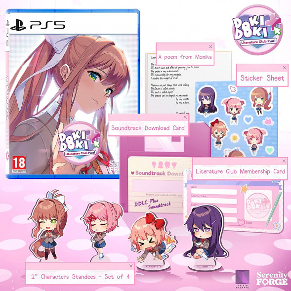 Игра Doki Doki Literature Club Plus! [PS5, русские субтитры] в Волгограде