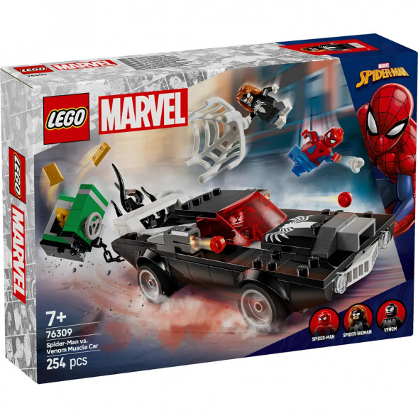 Конструктор LEGO Super Heroes 76309 Человек-паук против Венома в Волгограде