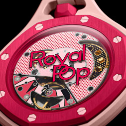 Часы Royal Pop Audemars Piguet x Swatch, Otto Rosso