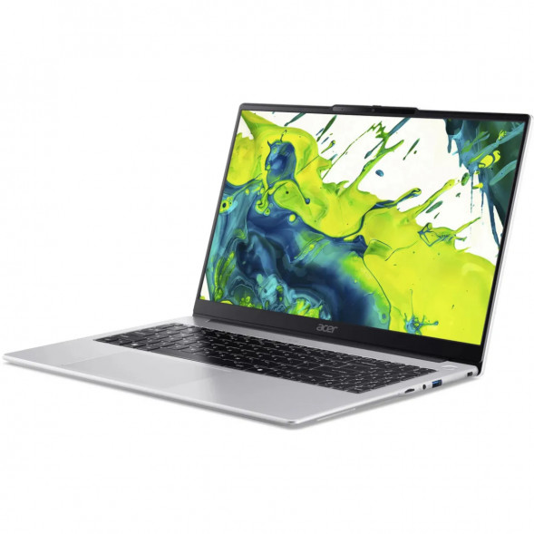 Ноутбук Acer Aspire Lite AL15-74P-569P (15.6&amp;quot;, IPS, Intel Core Ultra 5 125H 1.2ГГц, 14-ядерный, 16ГБ DDR5, 512ГБ SSD, Intel Arc, без ОС), серебристый в Волгограде