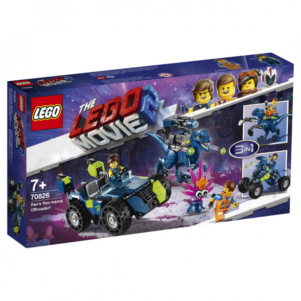 Конструктор LEGO Movie 70826 Рэкстремальный внедорожник Рэкса в Волгограде