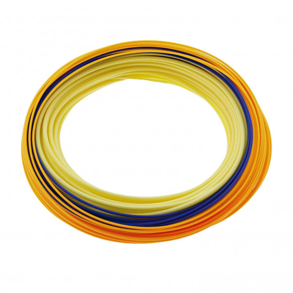 Леска RIO Premier Dart V2.0 Float WF7F/S3, Black/Yellow/Blue/Orange в Волгограде