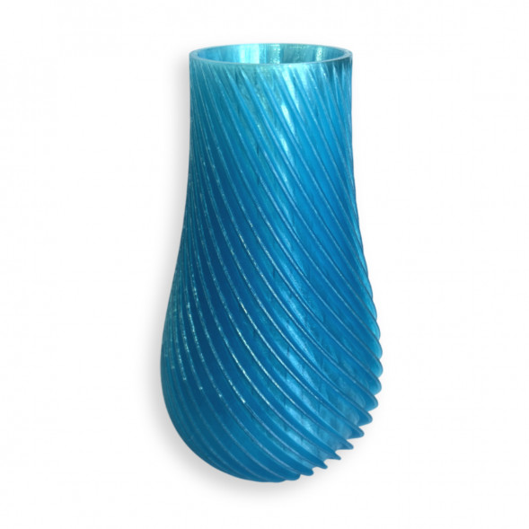 Ваза для сухоцветов HatRom Spiral, голубой в Волгограде