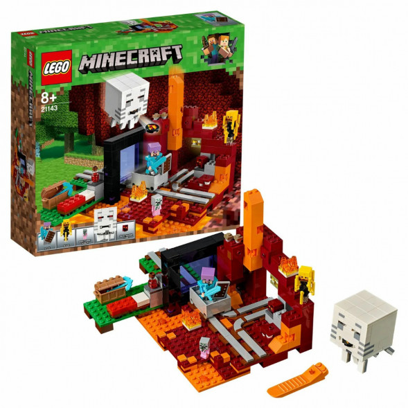 Конструктор LEGO Minecraft 21143 Портал в Подземелье  в Волгограде