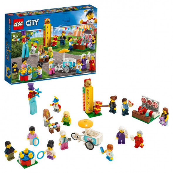 Конструктор LEGO City Town 60234 Комплект минифигурок Весёлая ярмарка в Волгограде