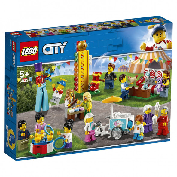 Конструктор LEGO City Town 60234 Комплект минифигурок Весёлая ярмарка в Волгограде