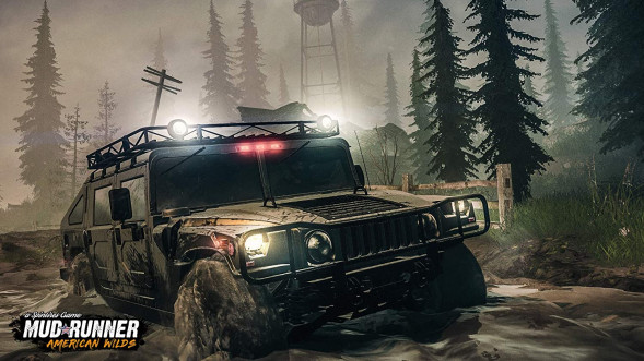 Игра Spintires: MudRunner American Wilds [Nintendo Switch, русские субтитры] в Волгограде