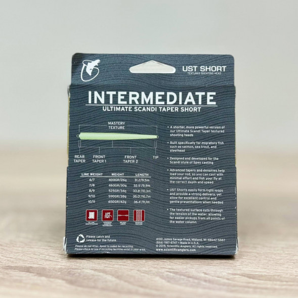 Рыболовная леска Scientific Anglers UST Short St-9/10-I Intermediate 125208 в Волгограде